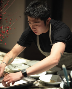 A young chef without a playbook